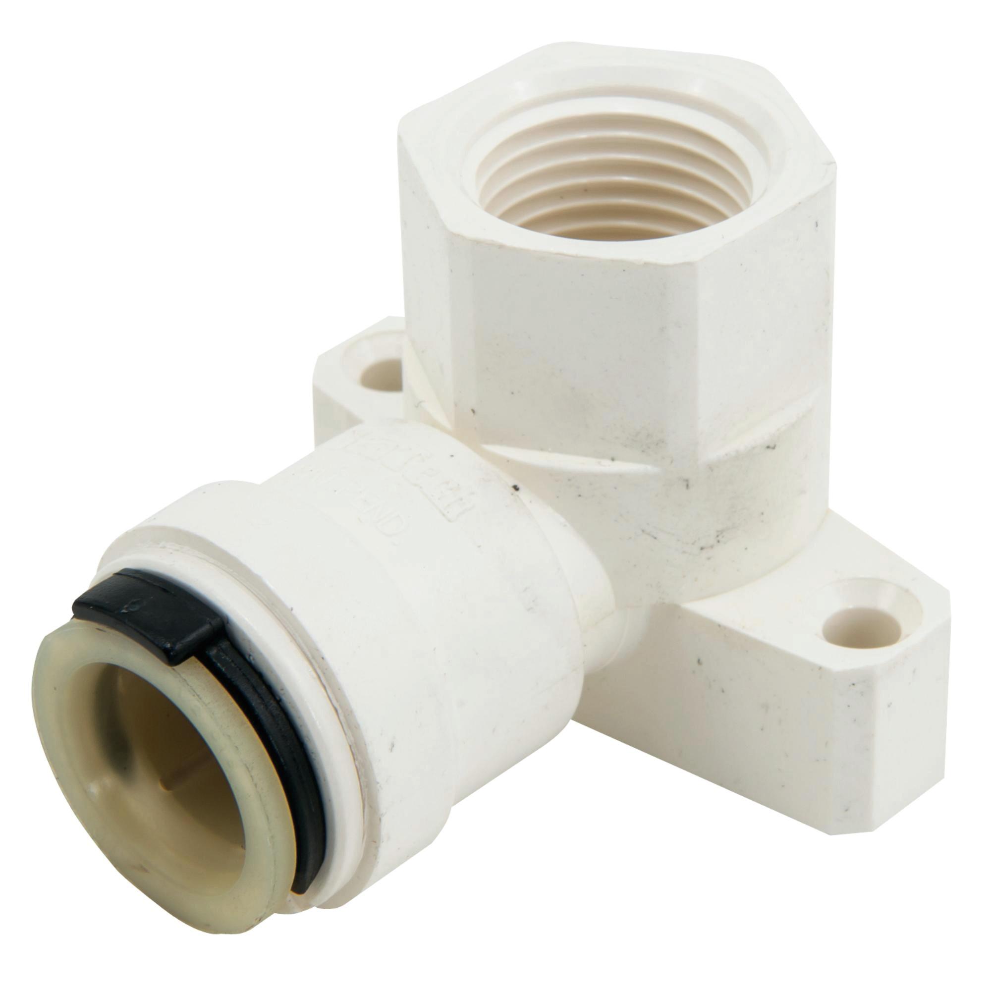 Coude d'oreillette à connexion rapide en plastique FIP 1/2"