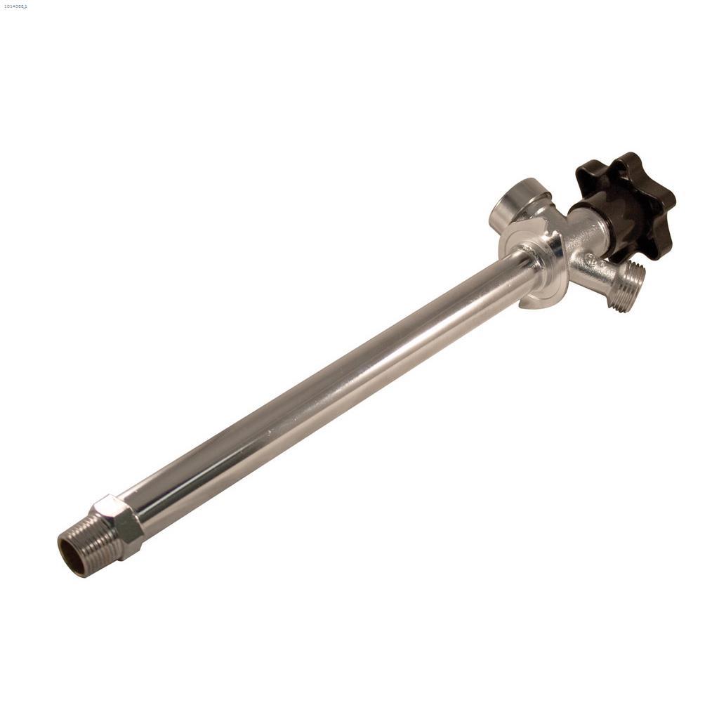 Valve bouche incendie murale quart tour 1/2" mâle x soudé 8"