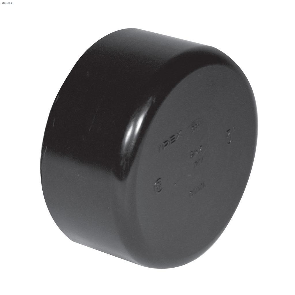 1-1/2" Hub ABS Permanent Cap
