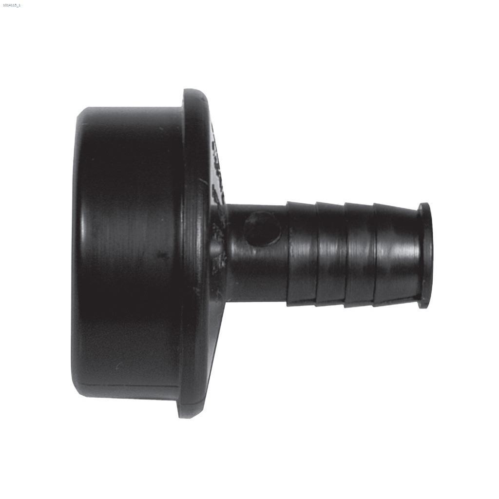 1-1/2" Spigot x 1/2" Barb ABS Dishwasher Adapter