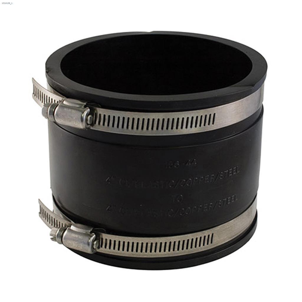 4" Cast Iron/Plastic To Cast Iron/Plastic Flexible Coupling