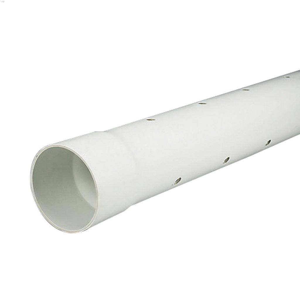 4" x 10' 275 kPa PVC Perforated Sewer Pipe
