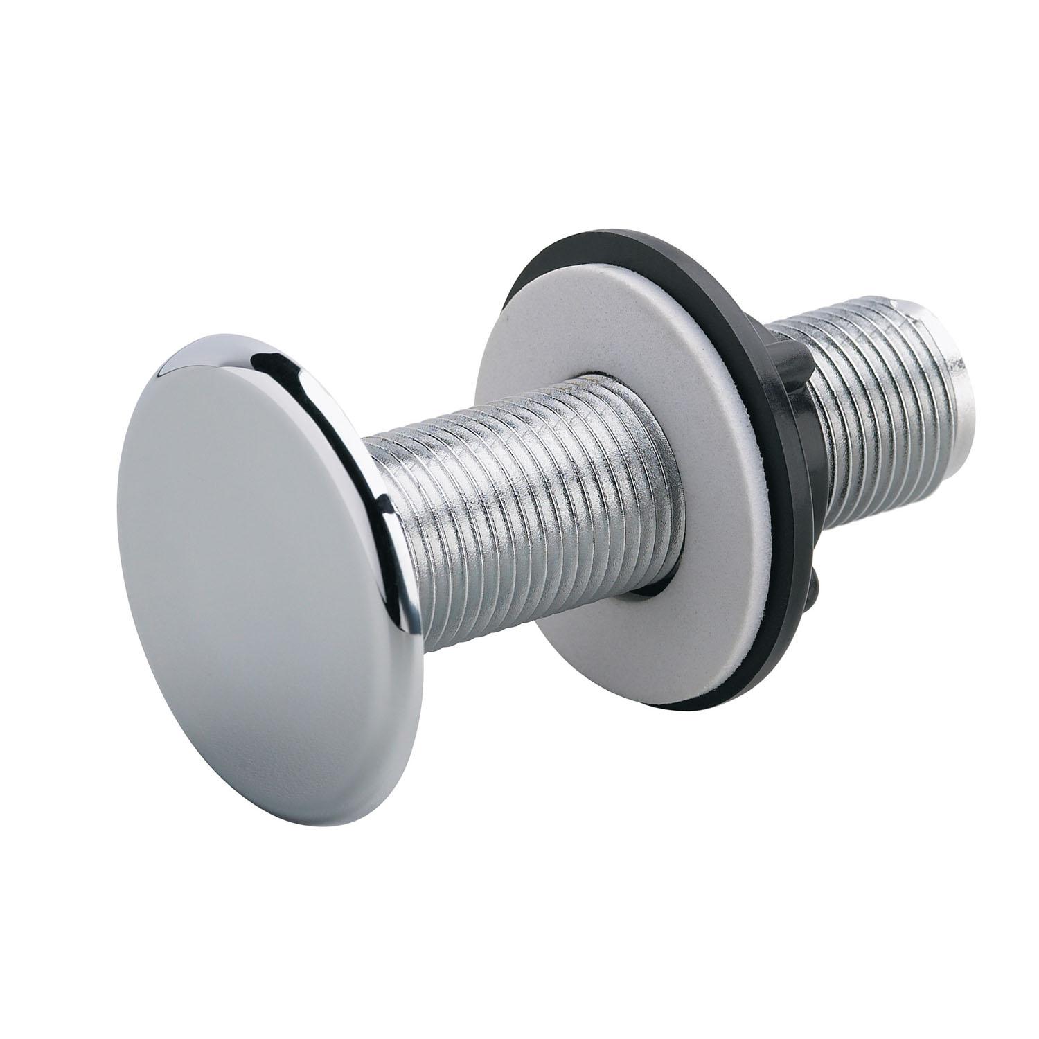 Couvercle plaqué en chrome 1-3/4"