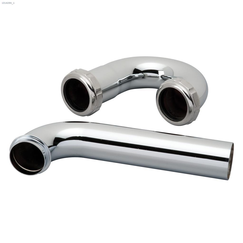 1-1/4" Chrome Plated 22 Gauge P-Trap