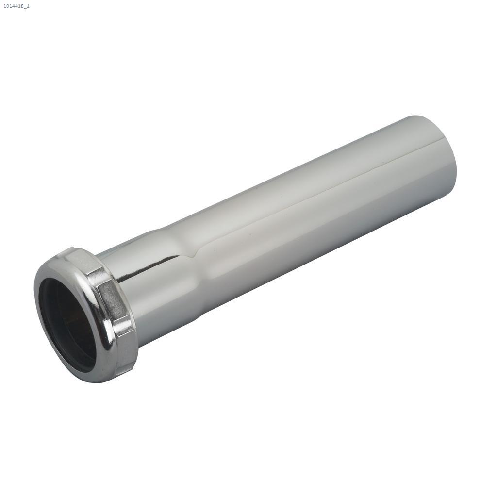 Tube rallonge tige joint coulissant plaqué chrome 1-1/4"x6"