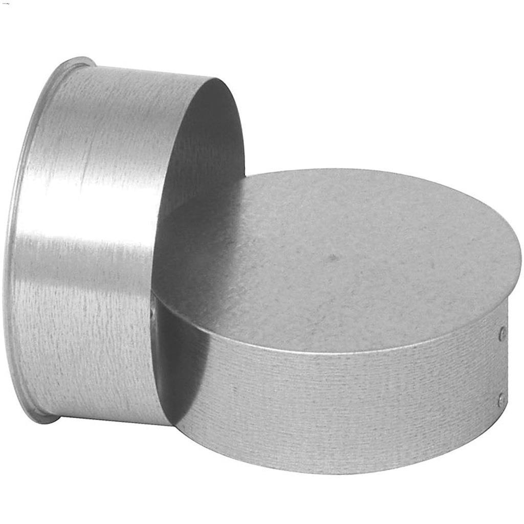 Capuchon d'extrémité 5" galvanisé 30 ga.