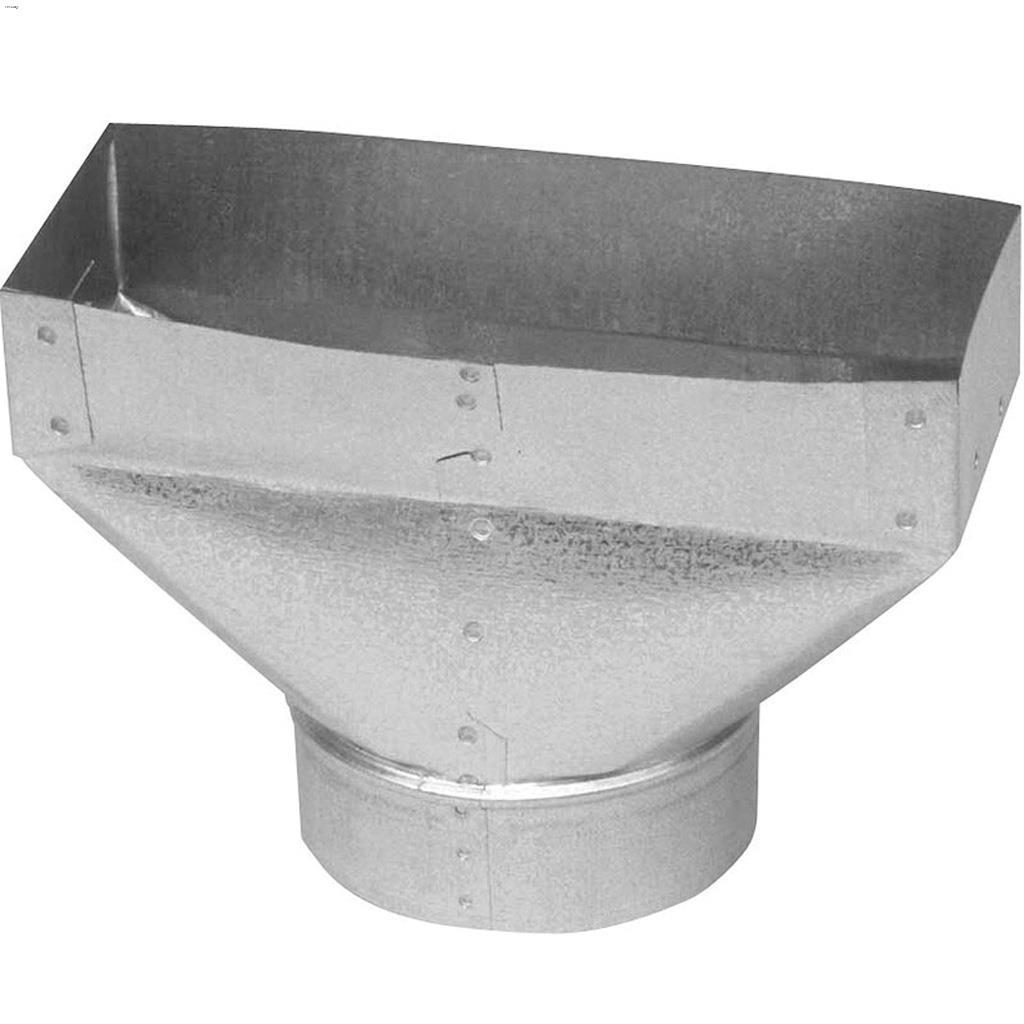 Botte universelle 3-1/4" x 10" x 4" galvanisée 30 ga.