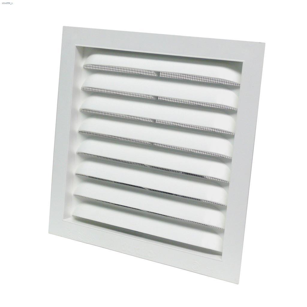 Duraflo 12" x 12" White Square Recessed Gable Vent