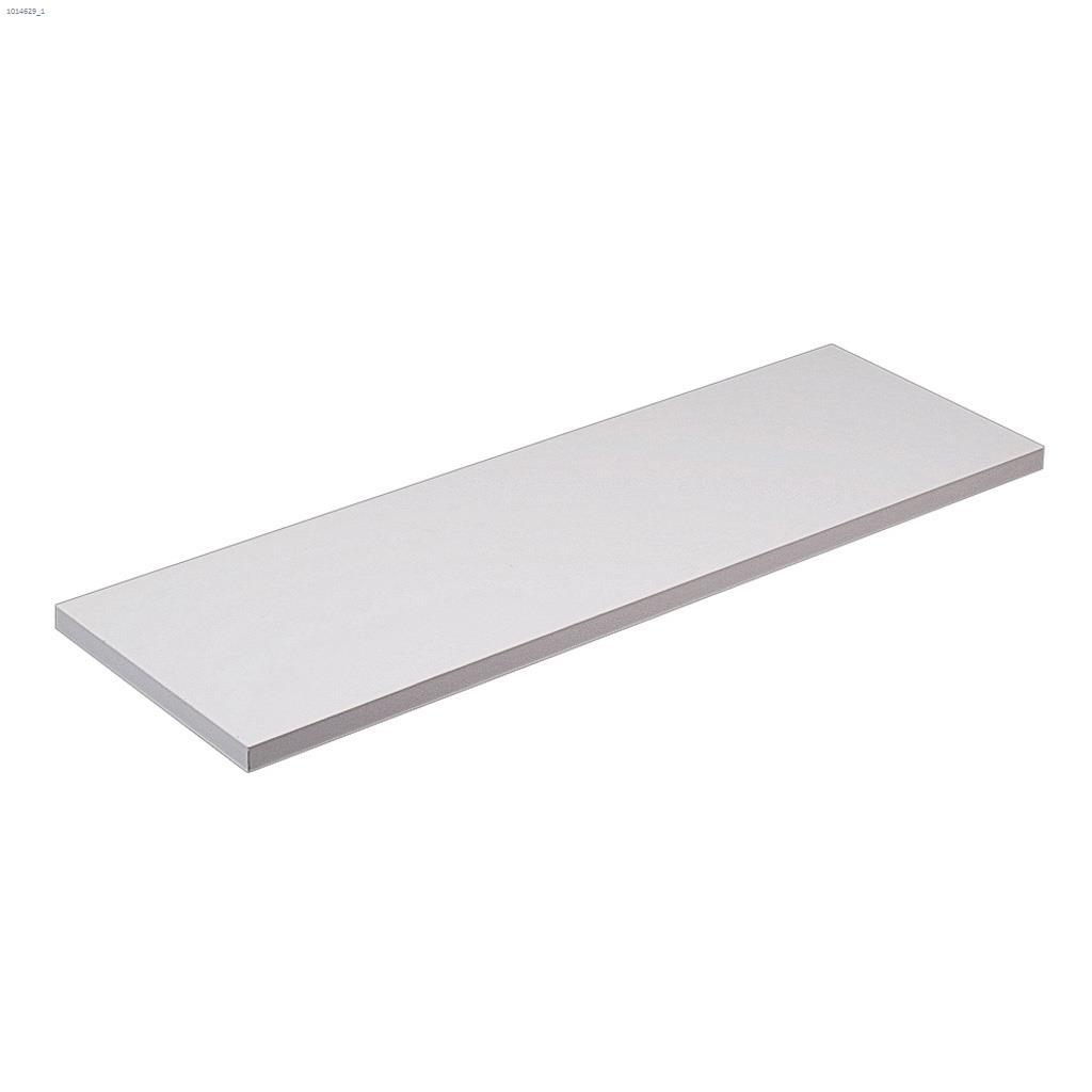 71-7/16" x 11-3/4" x 5/8" White Wood Shelf Board