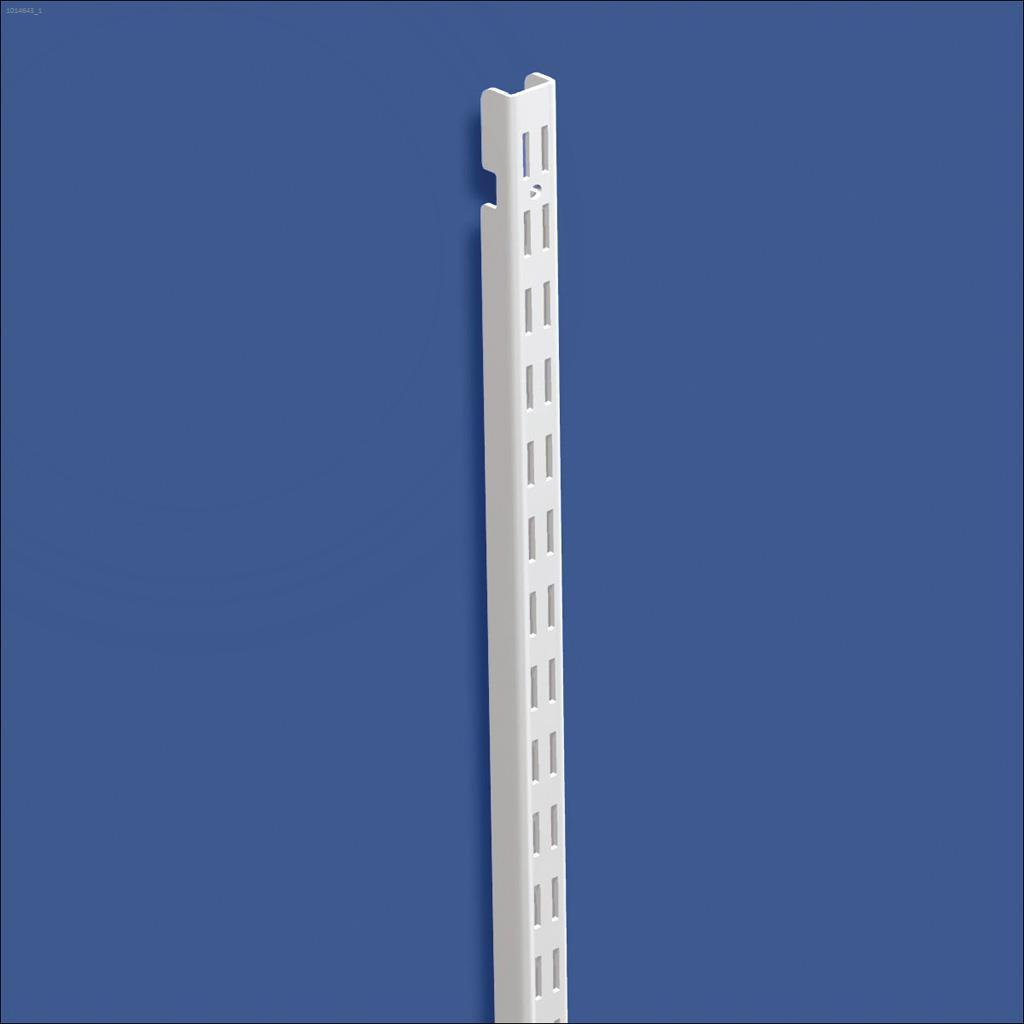 60" ShelfTrack White Steel Standard