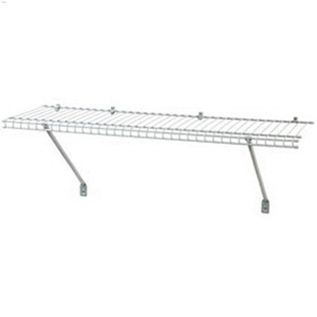 Ensemble de tablette en acier blanc 36" x 12"