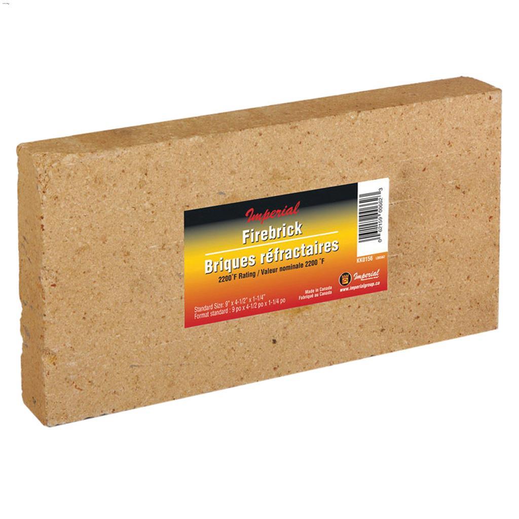 9" x 4-1/2" x 1-1/4" Fire Brick