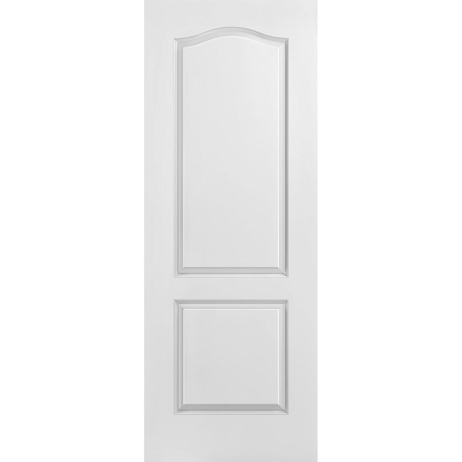 34" x 80" 2-Panel Arch Interior Door