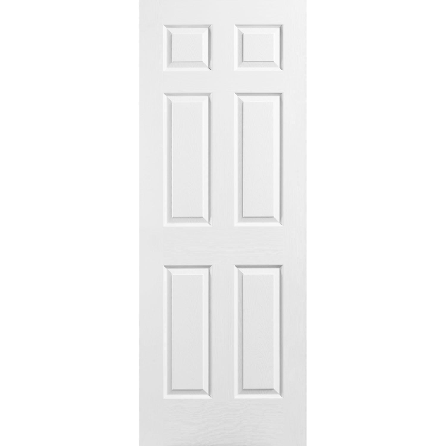 24" x 80" 6-Panel Interior Door