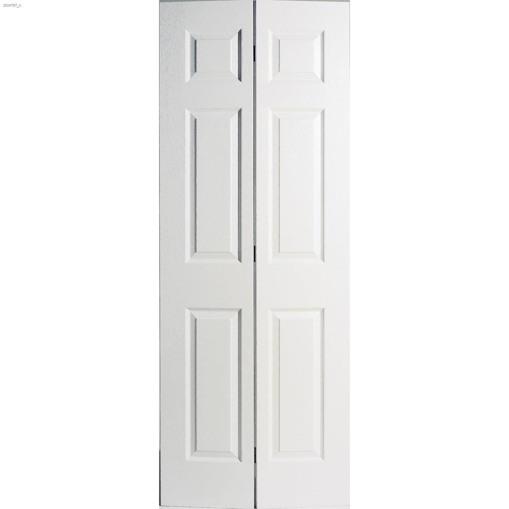 24" x 80" 6-Panel Bifold Door