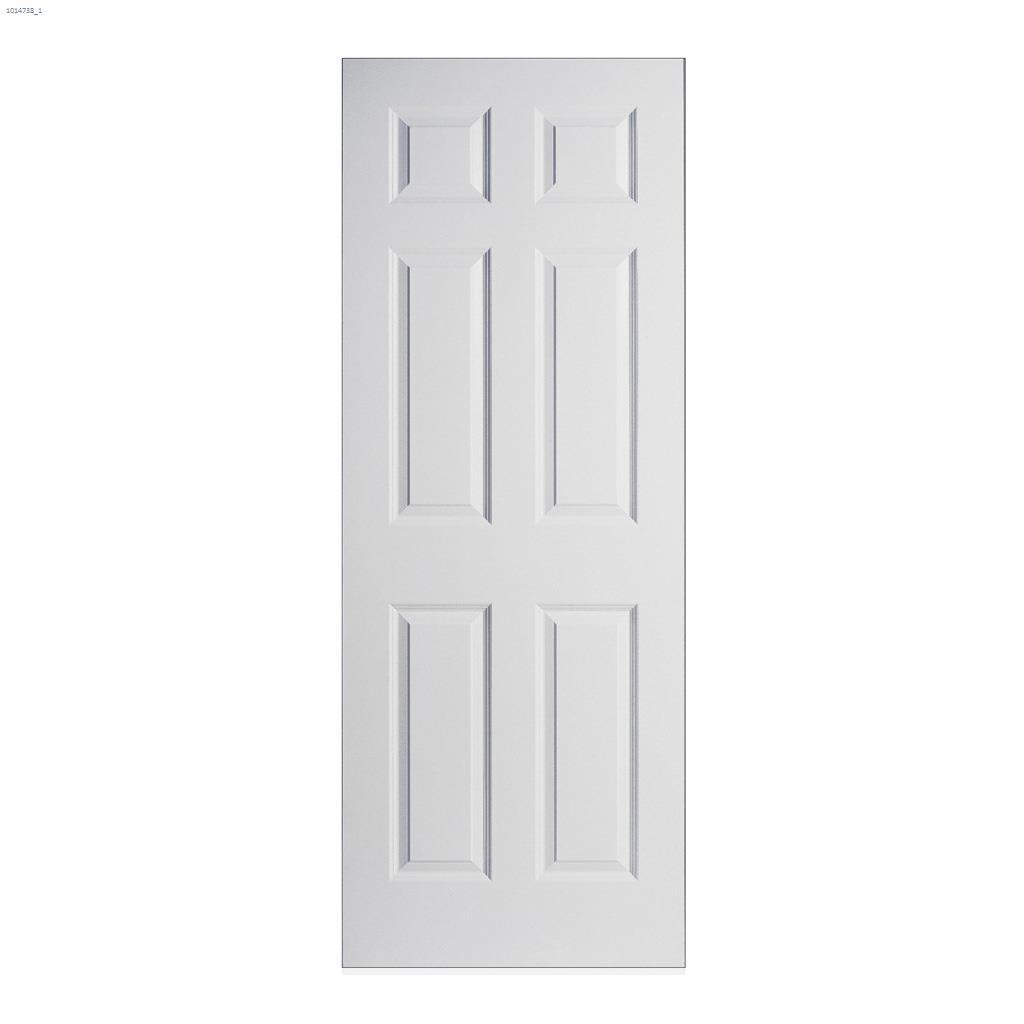 24" x 80" 6-Panel Safe N' Sound Interior Door