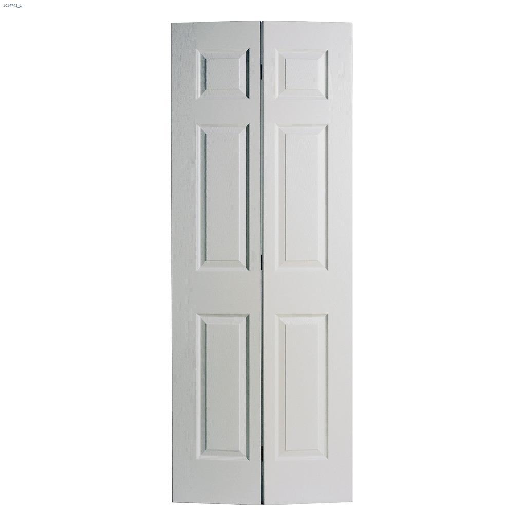 26" x 80" 6-Panel Bifold Door