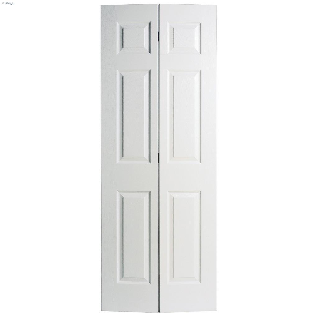 30" x 80" 6-Panel Bifold Door