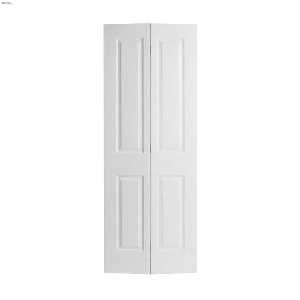 30" x 80" 2-Panel Square Bifold Door