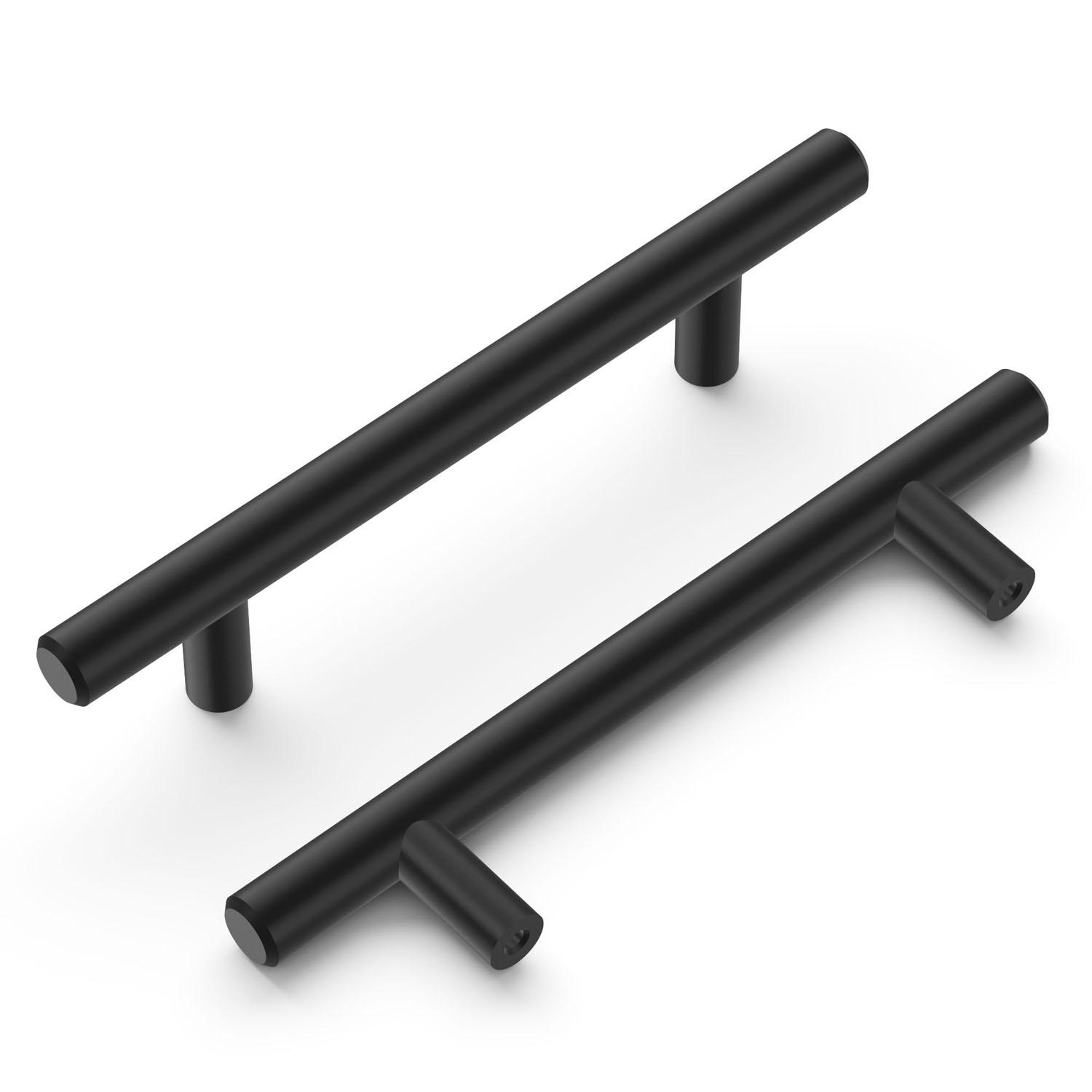 96 mm Matte Black Cabinet Pull