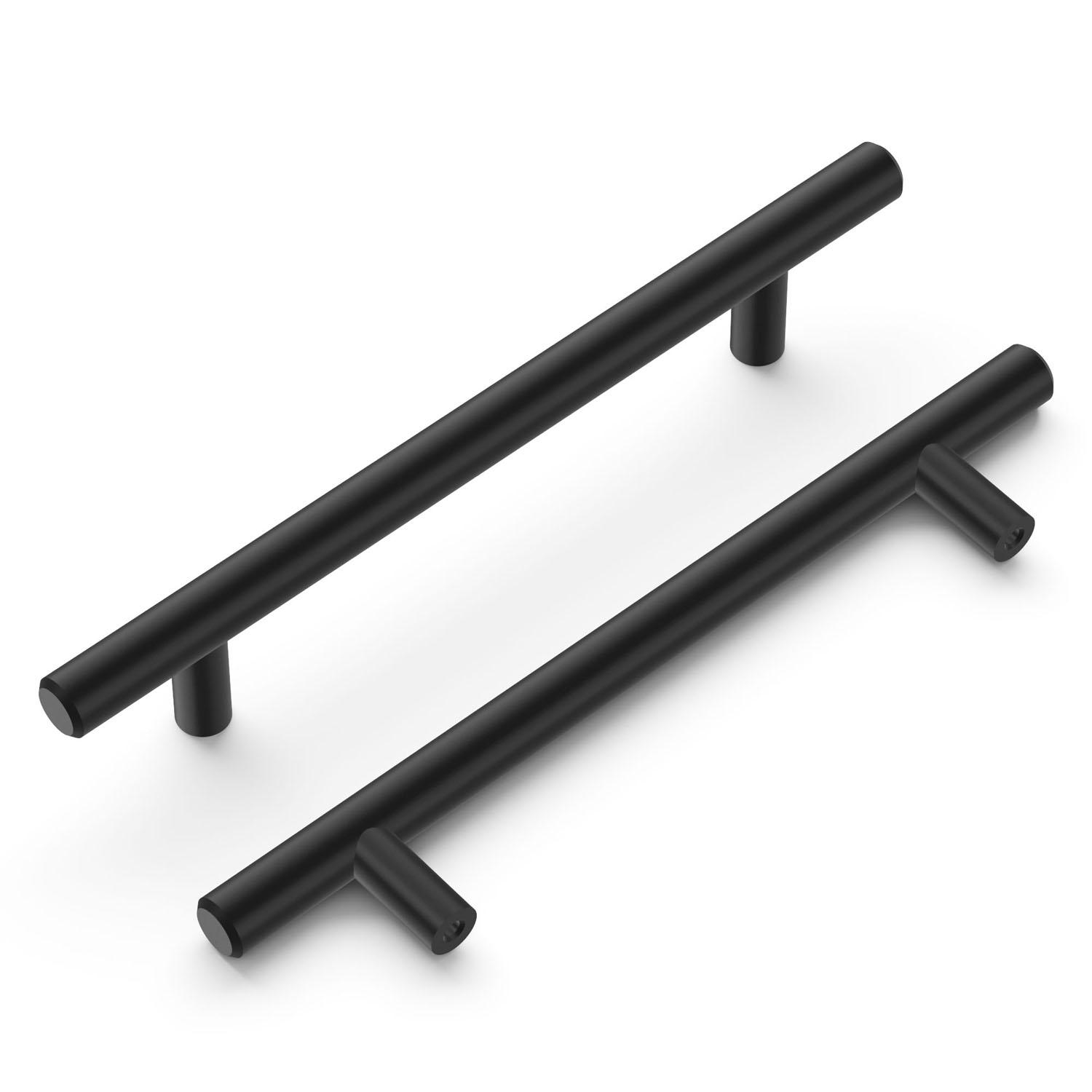 128 mm Matte Black Cabinet Pull