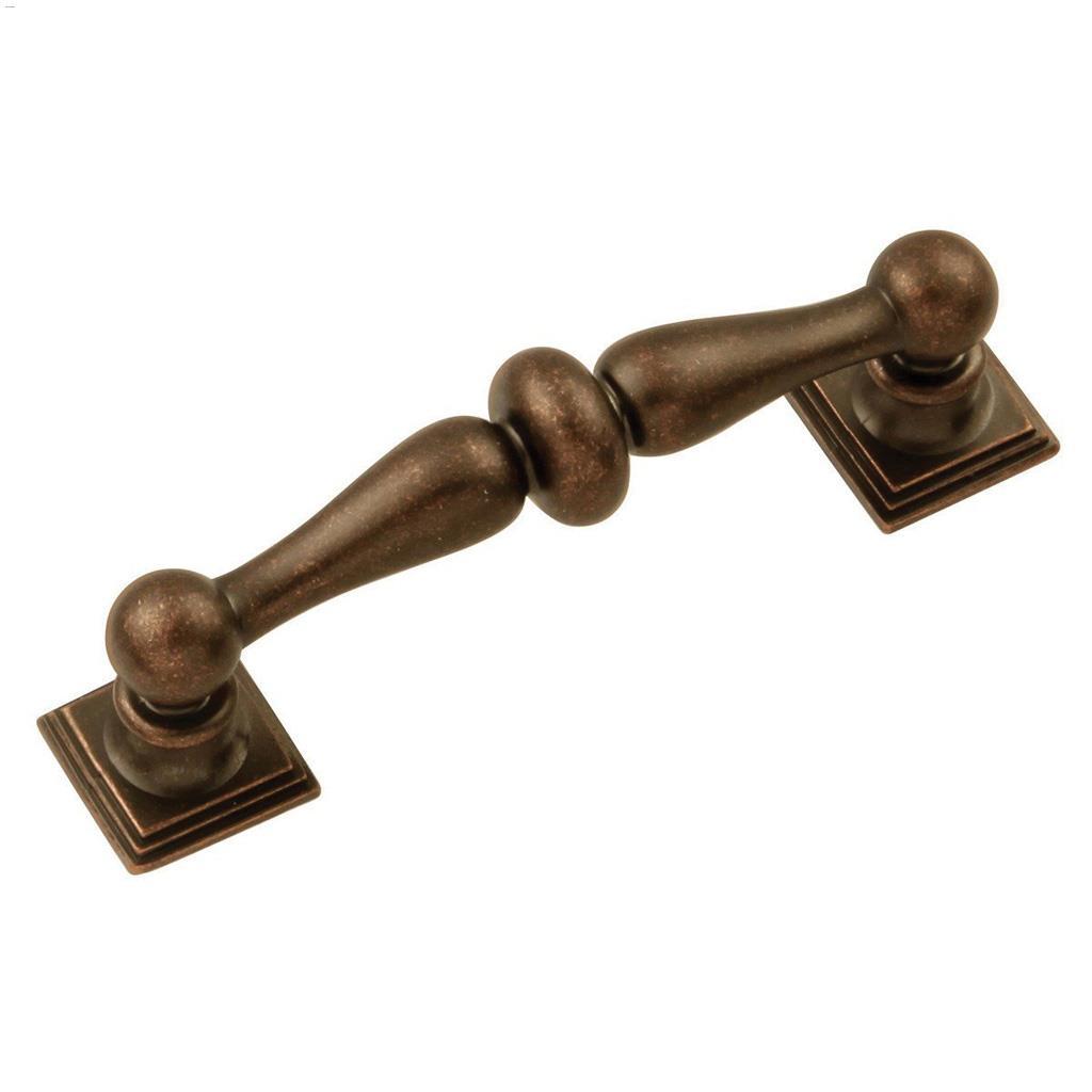 3" Dark Antique Copper Sommerset Cabinet Pull