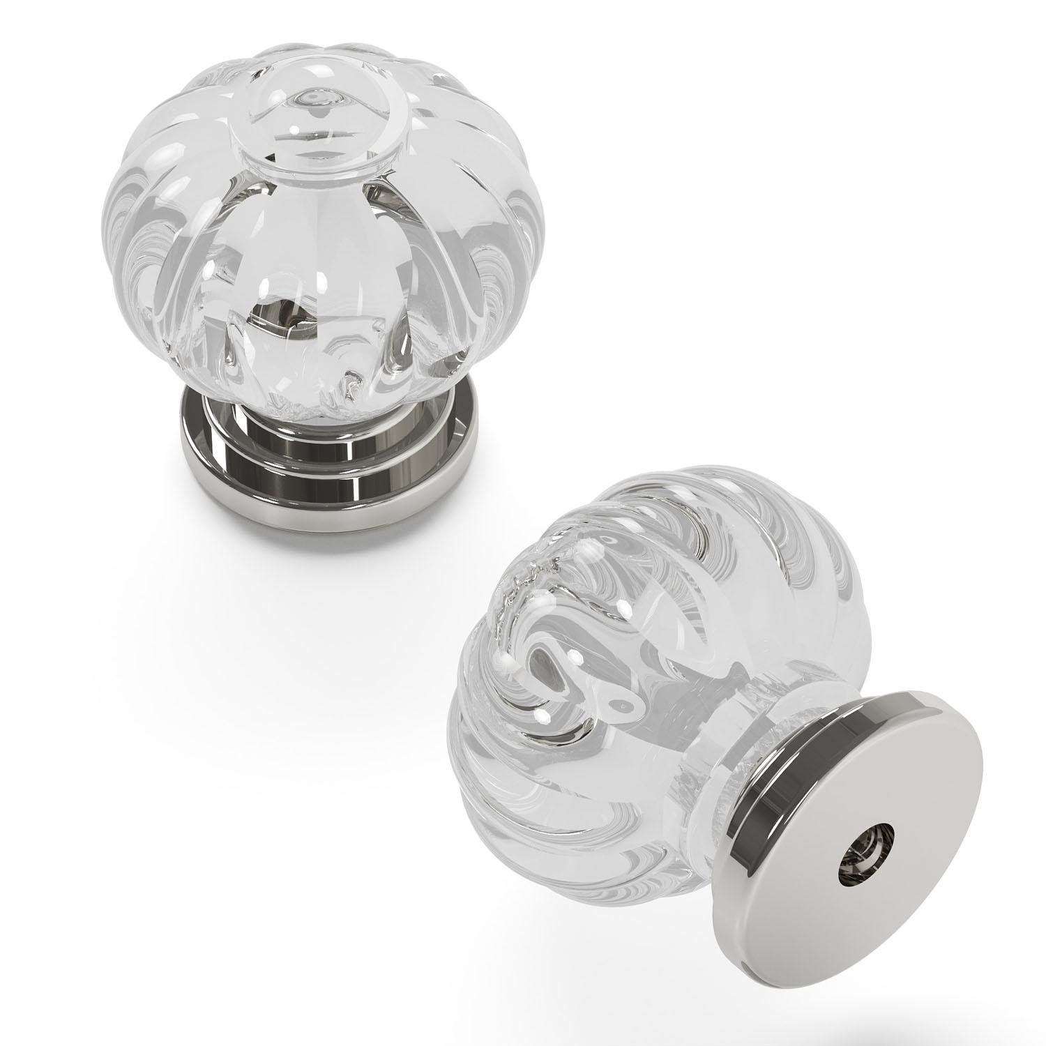 1-1/8" Crysacrylic Crystal Palace Cabinet Knob