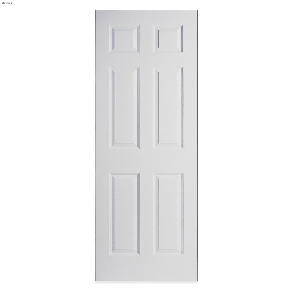 32" x 80" 6-Panel Prehung Interior Door