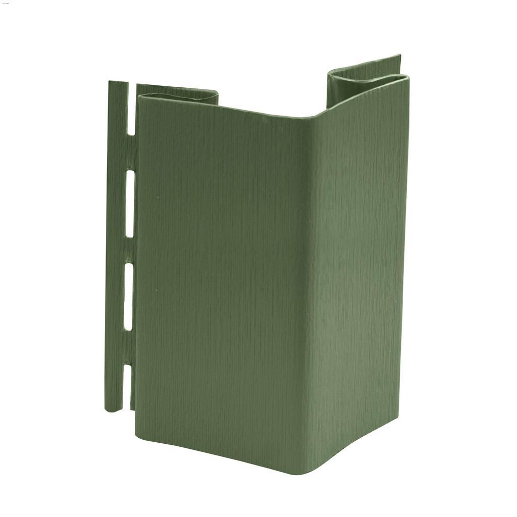 Poteau de Coin Extérieur de Luxe 3" x 10' Vert Grenadier