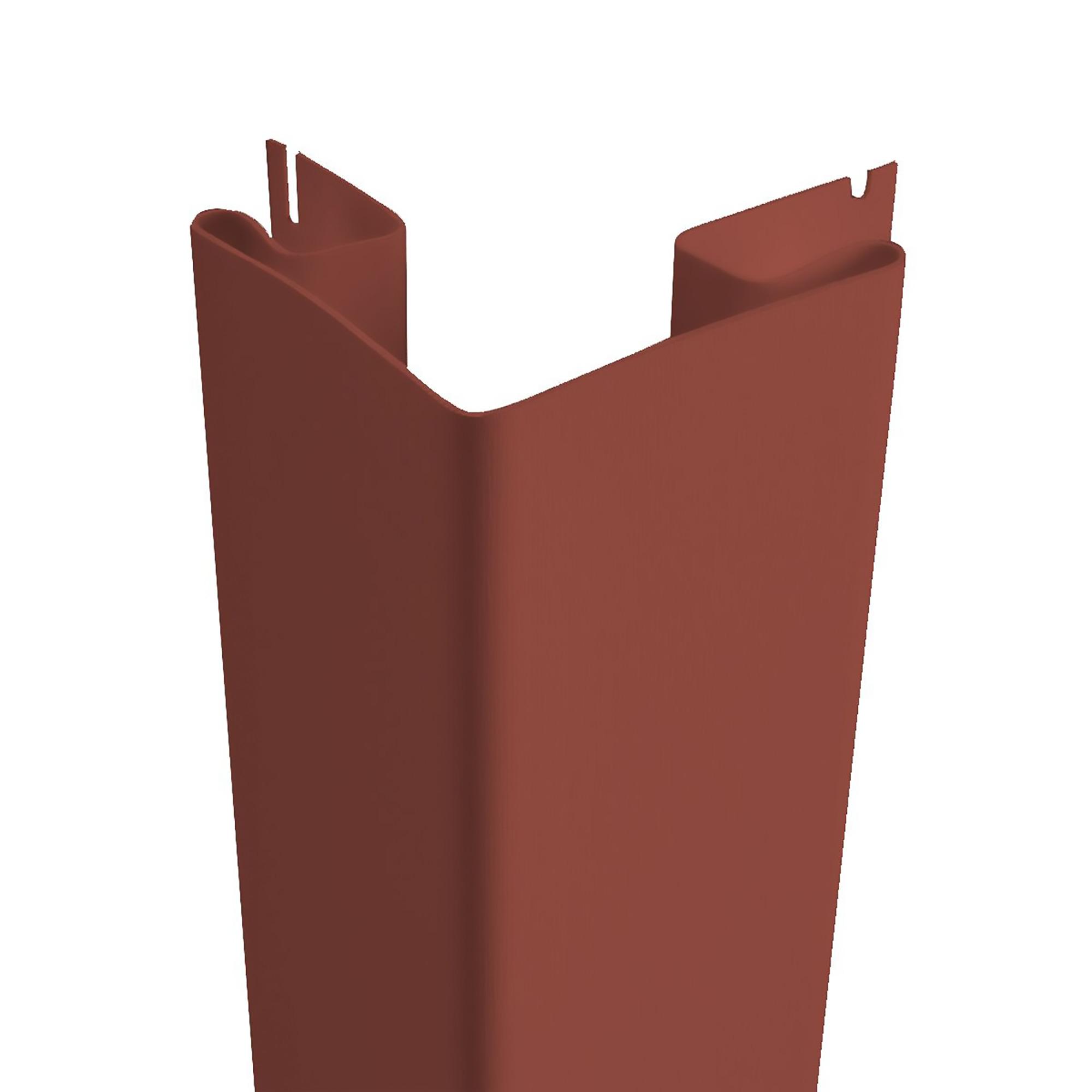 Poteau de coin extérieur Lite House Red 10' x 3"