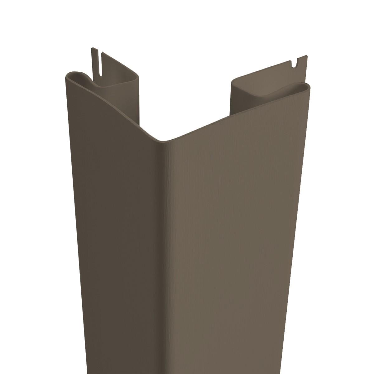Poteau de coin extérieur Timber Bark 10' x 3"
