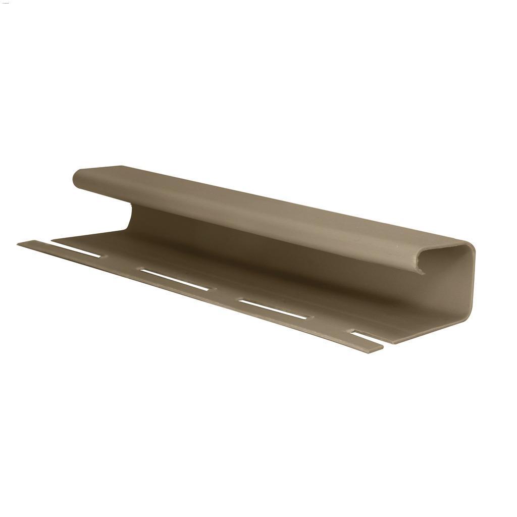 Canal garniture J 12'x0,917" première qualité brun kaki 5/8"