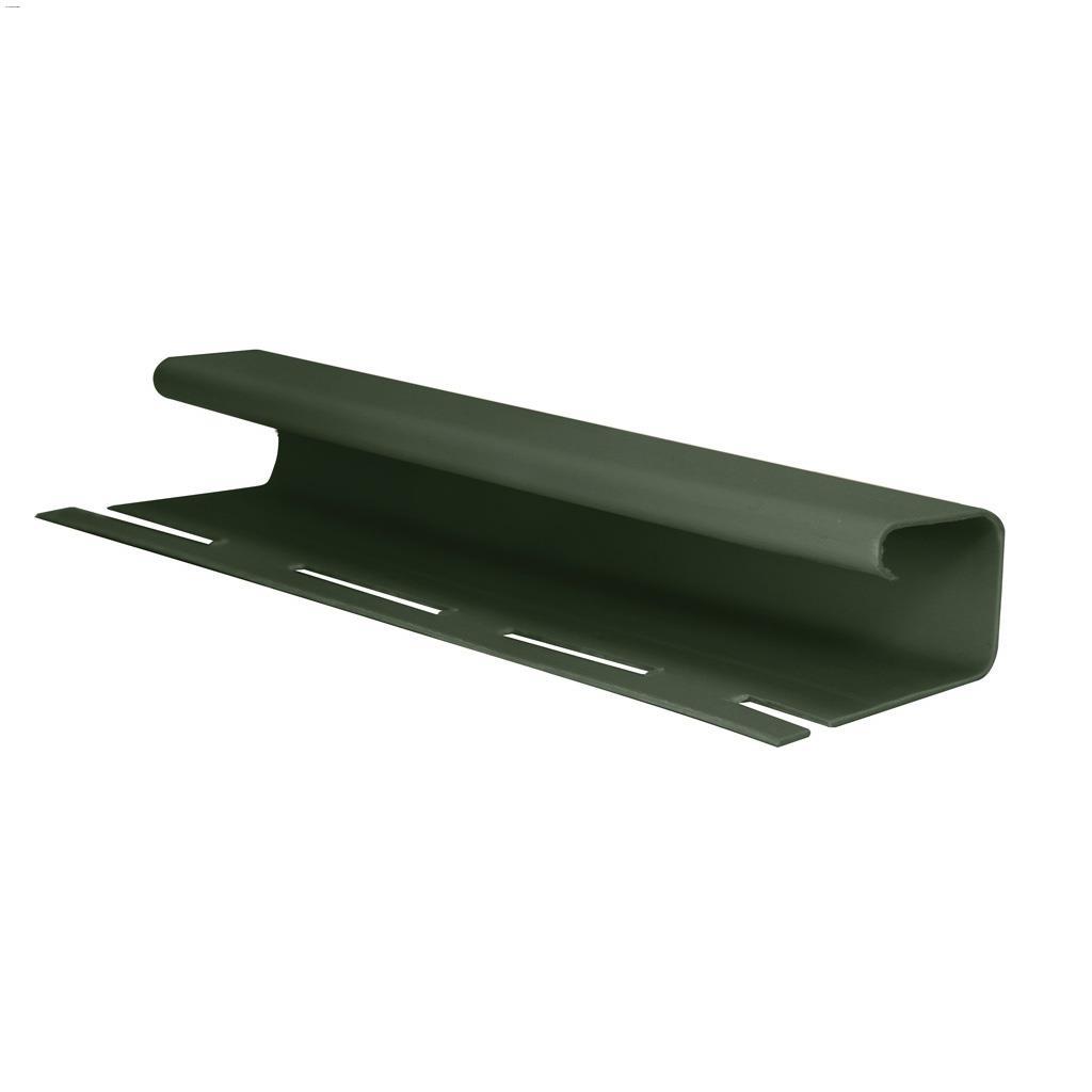 Canal garniture en J 12'x0,917" de qualité vert Muskoka 5/8"