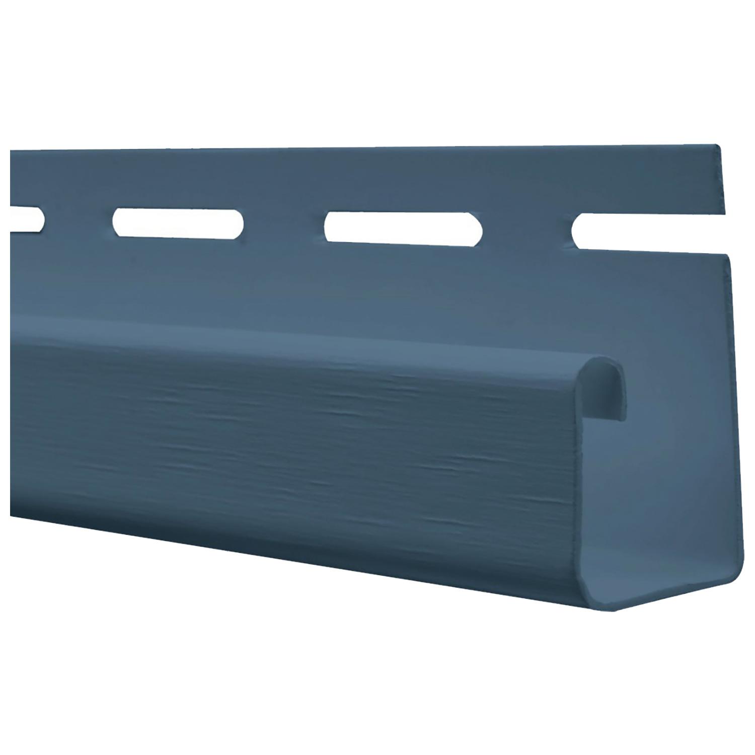 Canal de garniture en J 12' x 0,917" première qualité 5/8" R