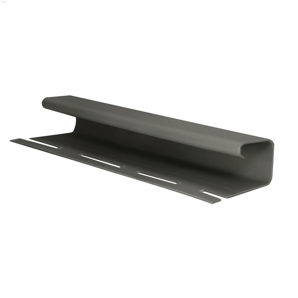Canal de bordure en J12' x 0,917" qualité gris Rockaway 5/8"
