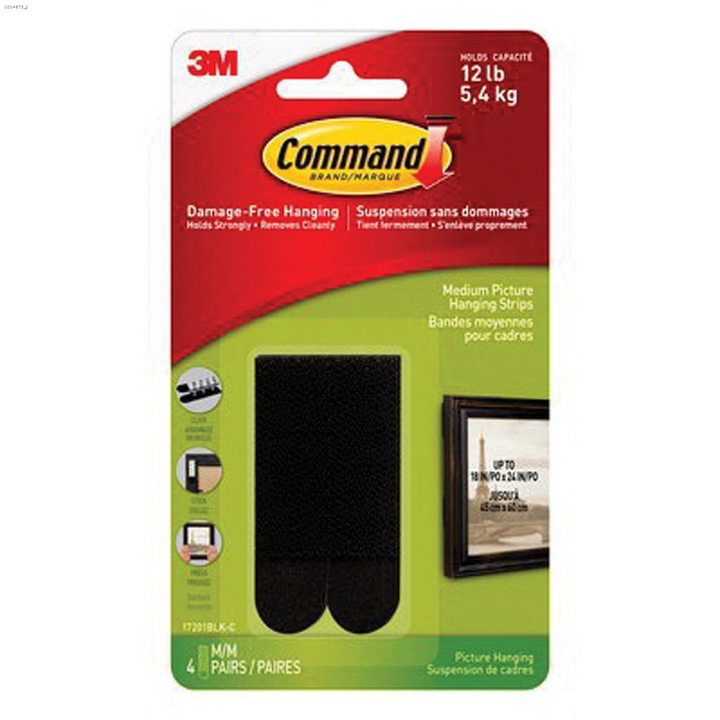 Command Medium x 0.06" x 2-3/4" x 3/4" Hanging Strip
