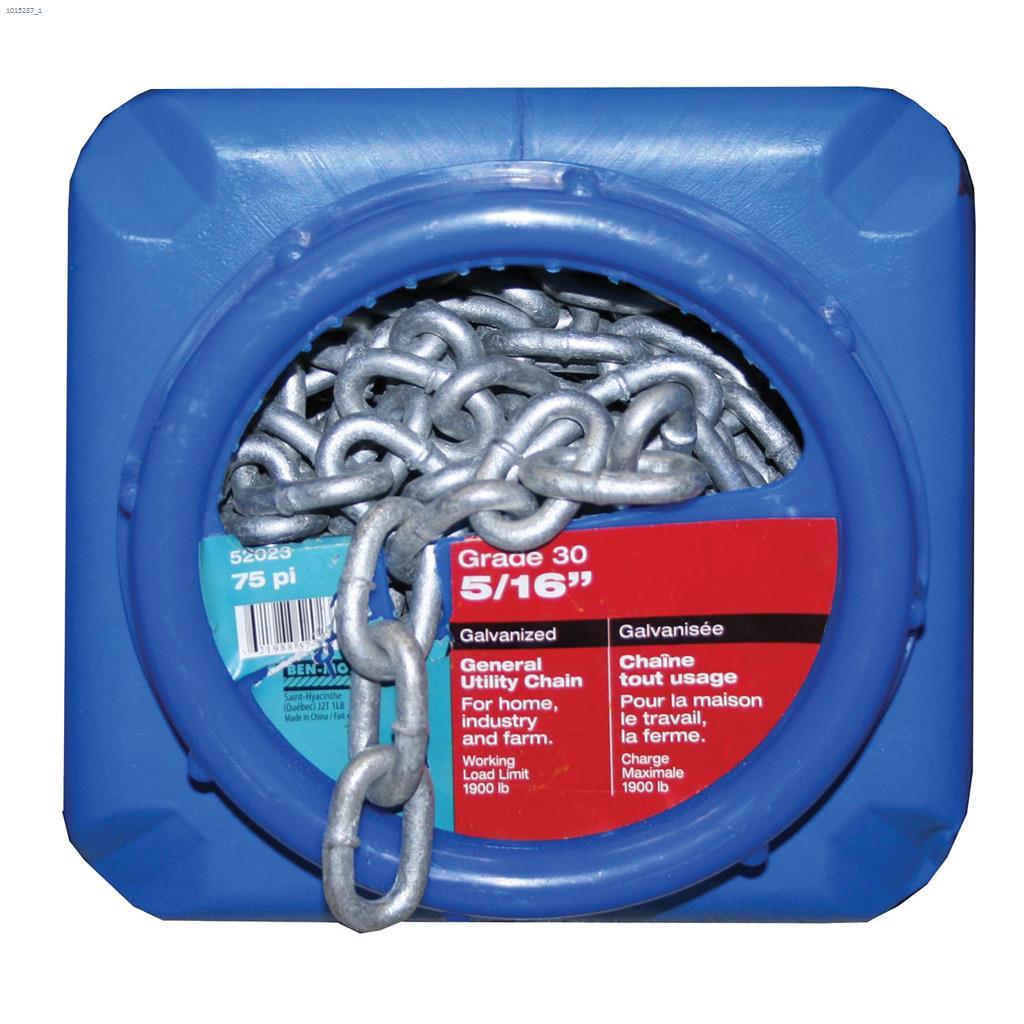 5/16" Grade 30 Proof Coil Chain