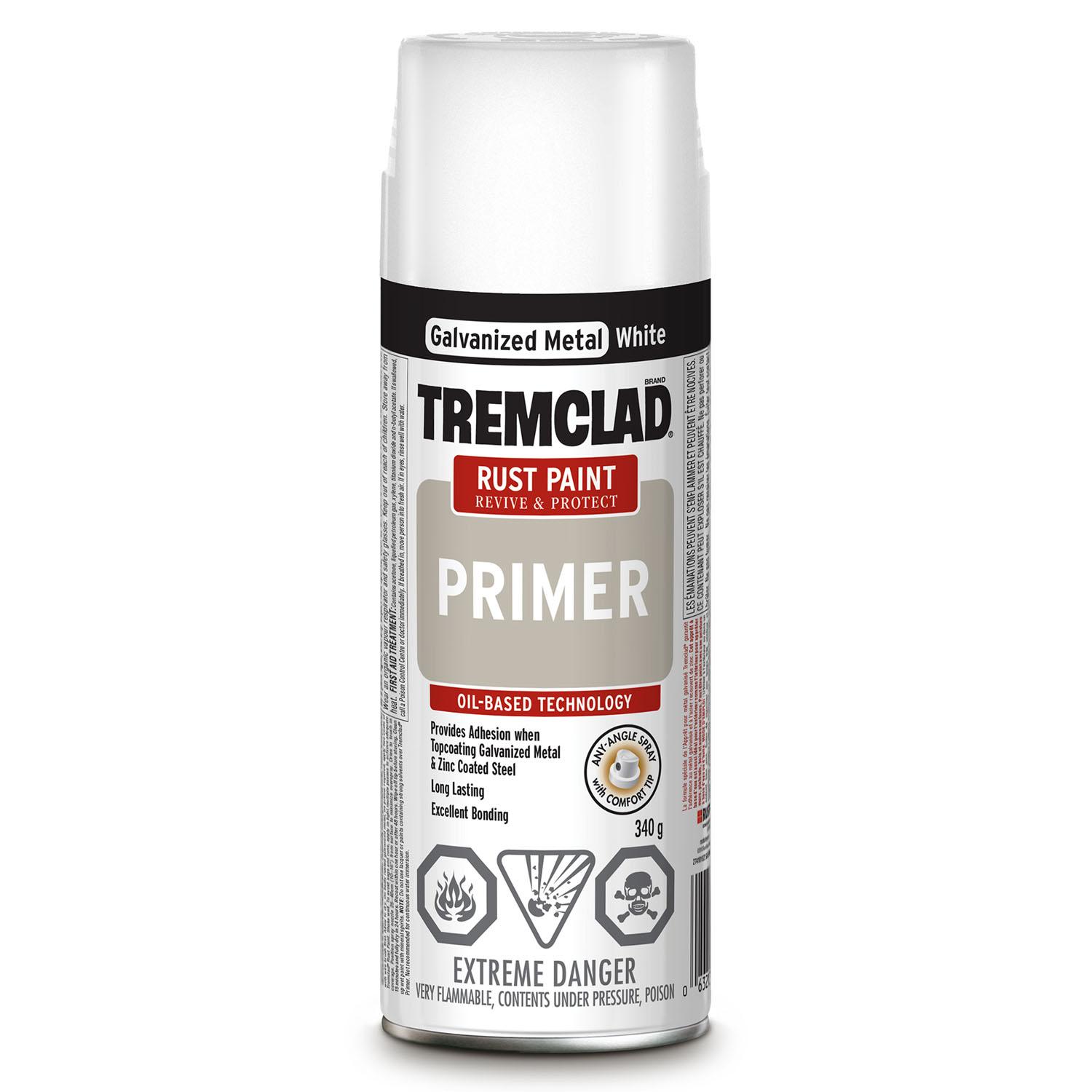 Apprêt en aérosol antirouille galvanisé mat Tremclad® 340 g