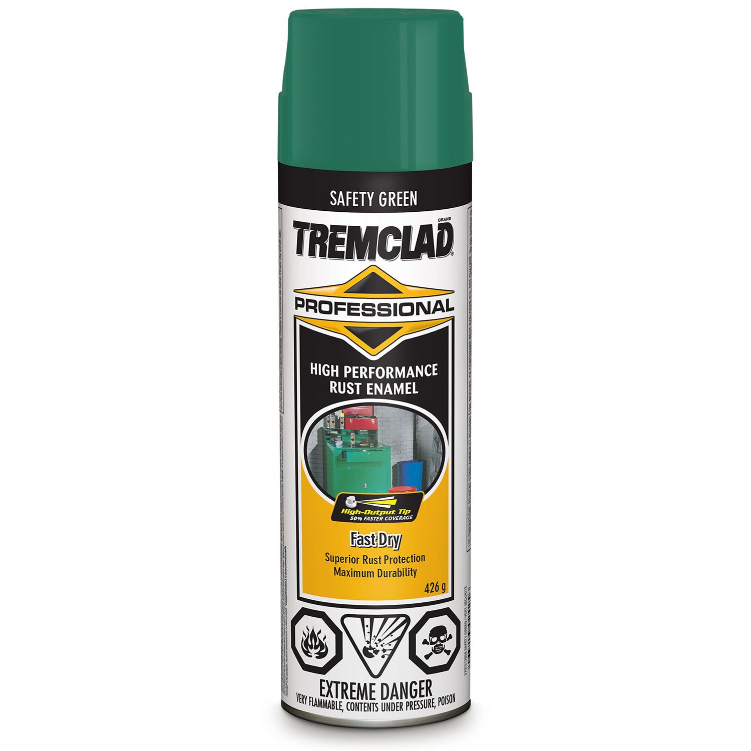 Émail antirouille vert de sécurité lustré Tremclad® 426 g