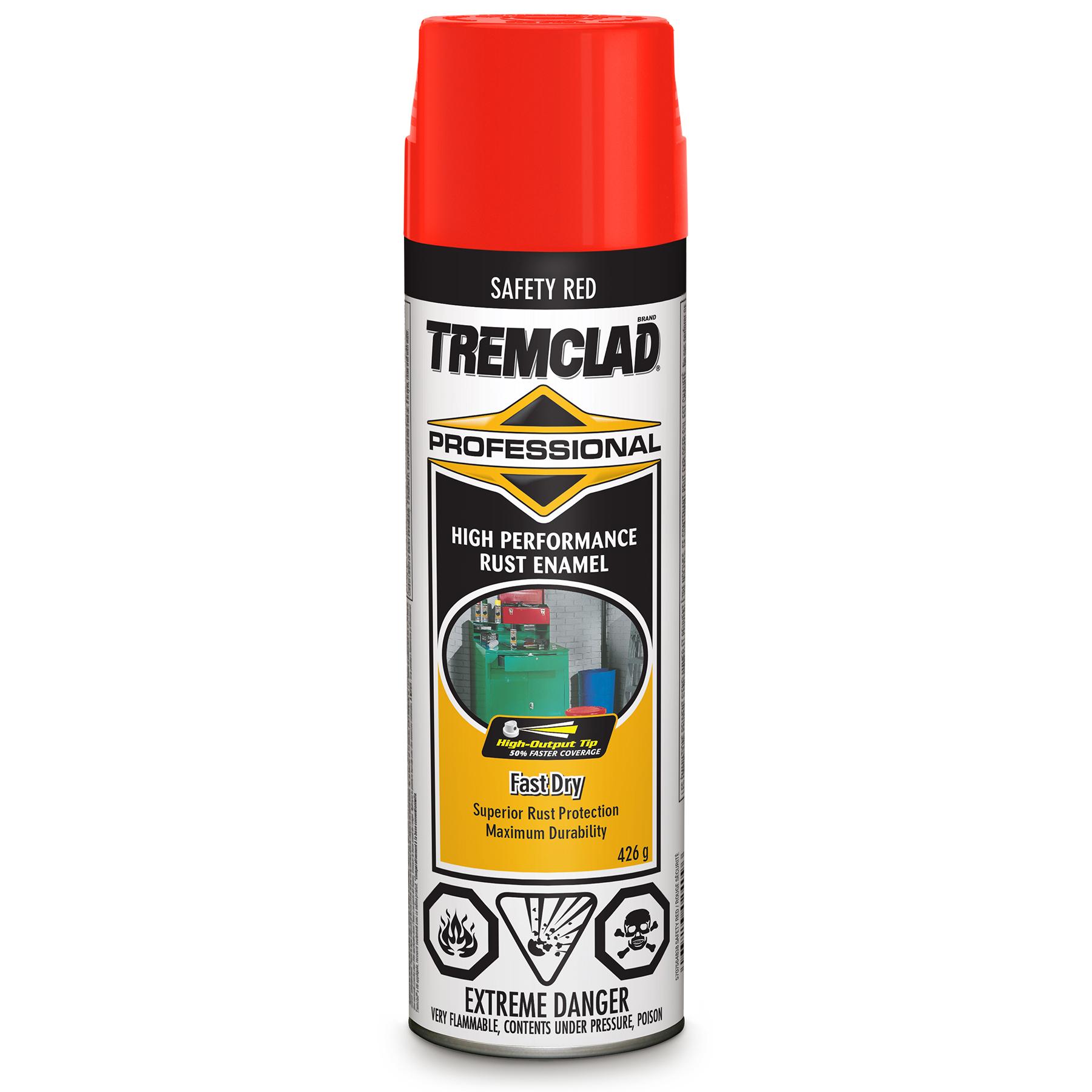 Émail antirouille rouge de sécurité Tremclad® 426 g