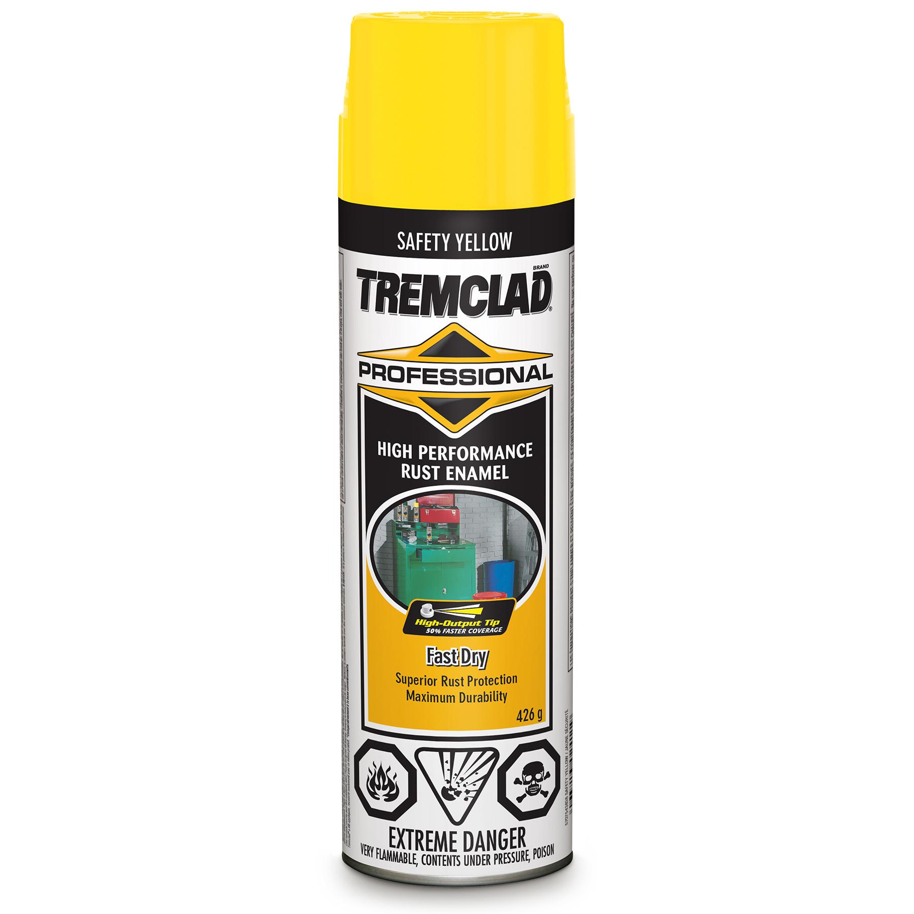 Émail antirouille jaune de sécurité Tremclad® 426 g