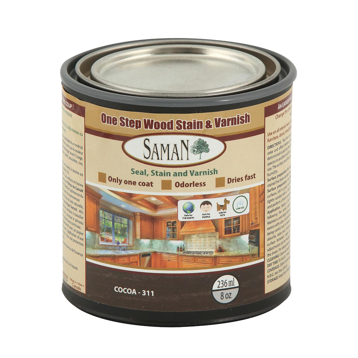 Teinture pour Bois Hybride Cacao 236 mL
