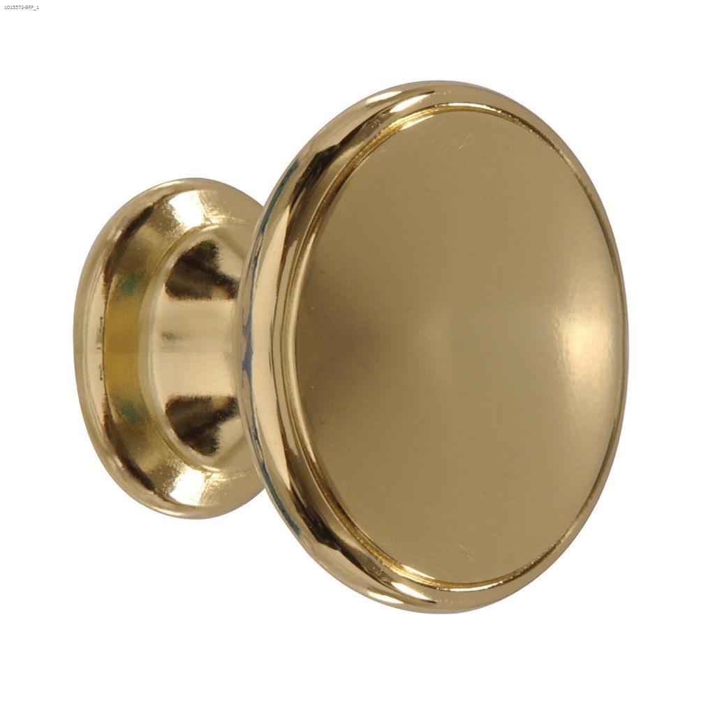 1-3/4" Brass Plated Decorative Knob