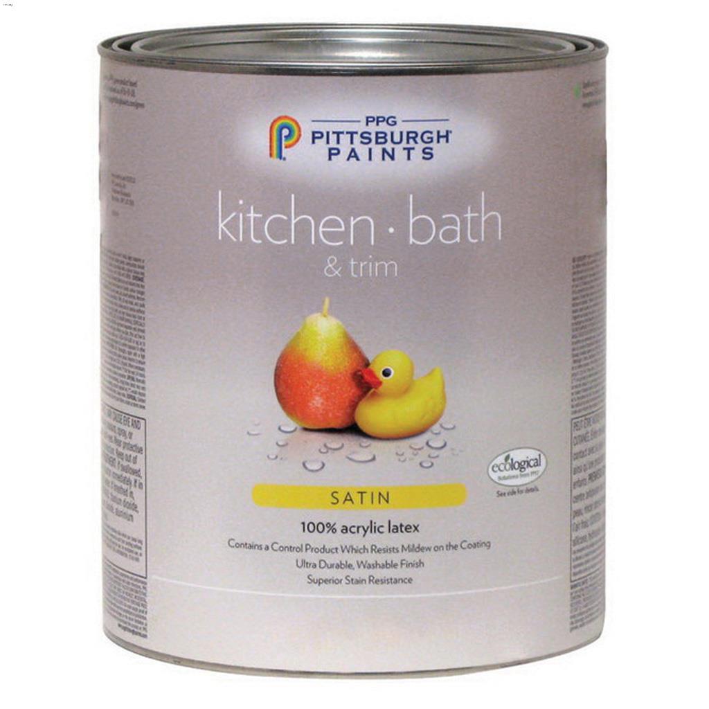 Peinture au latex pour cuisine/salle de bains satinée 946 ml