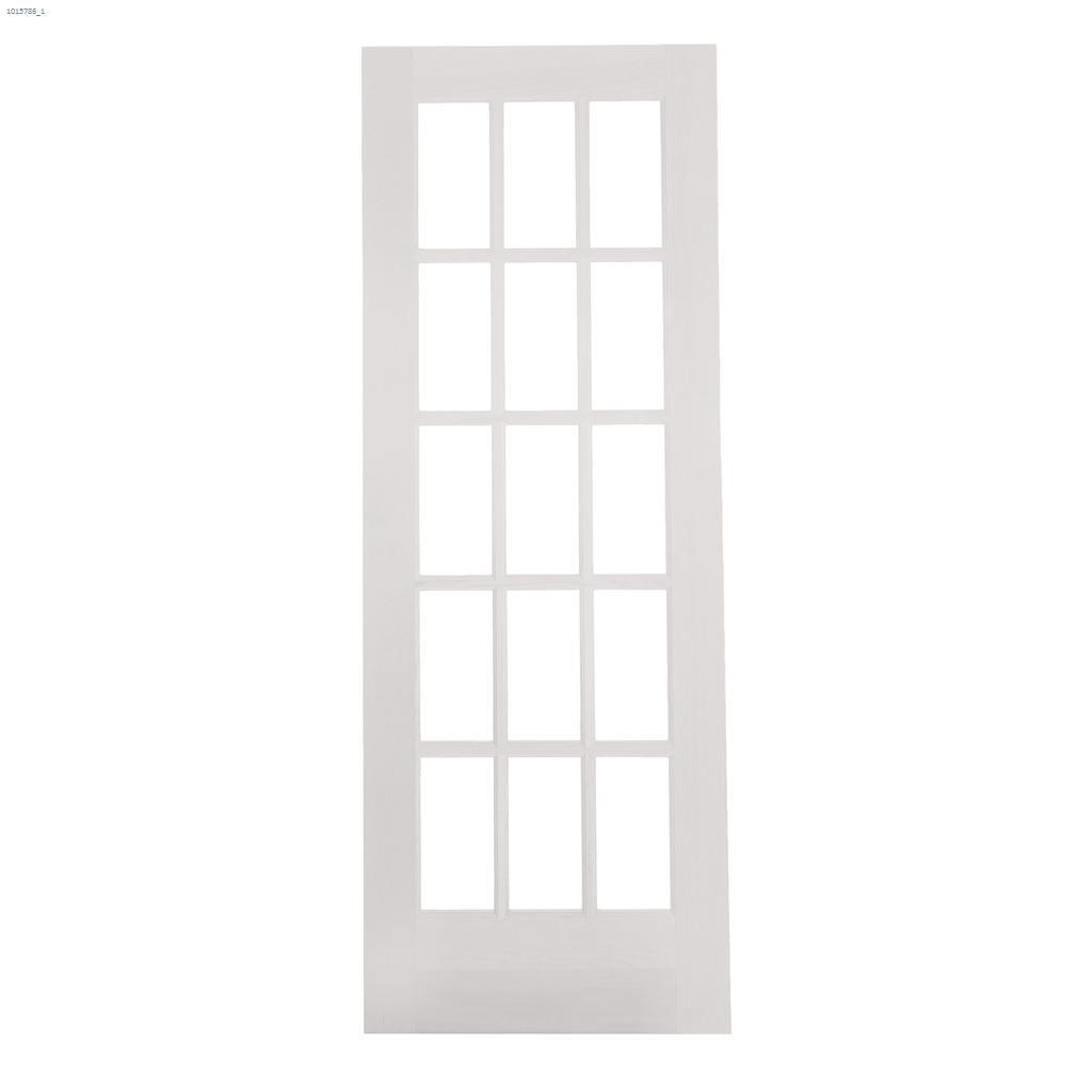 32" x 80" 15-Lite Primed French Interior Door

