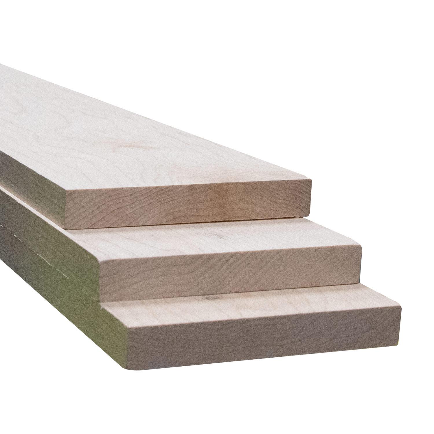 1/2 x 4 x 3' Maple Board
