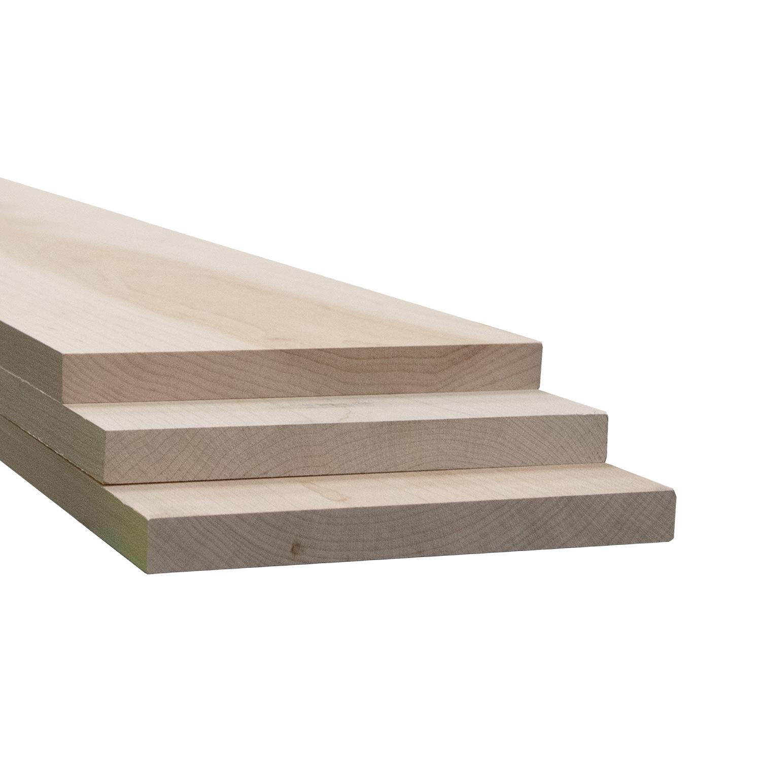 1/2 x 6 x 3' Maple Board