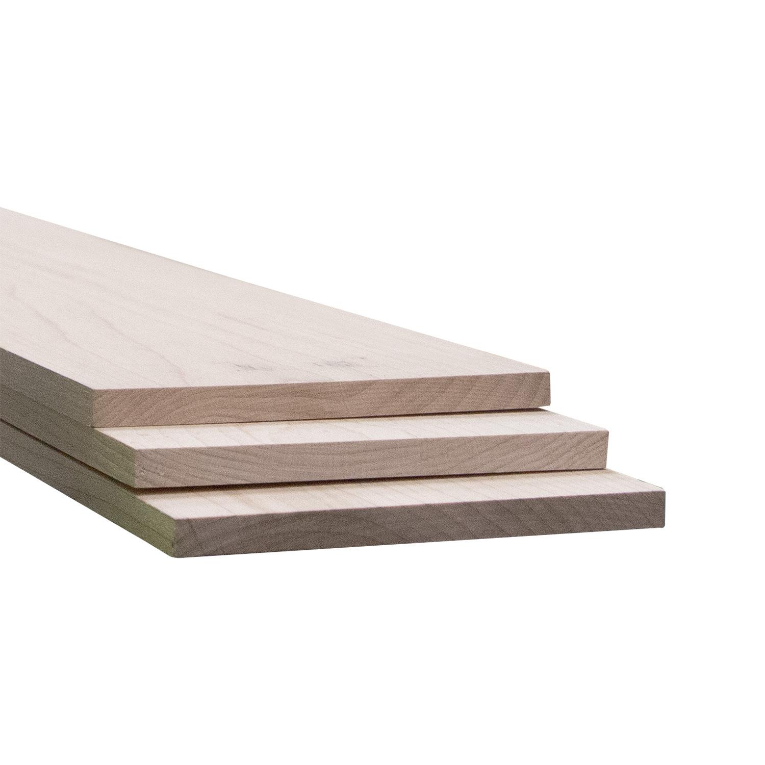 1/4 x 4 x 4' Maple Board