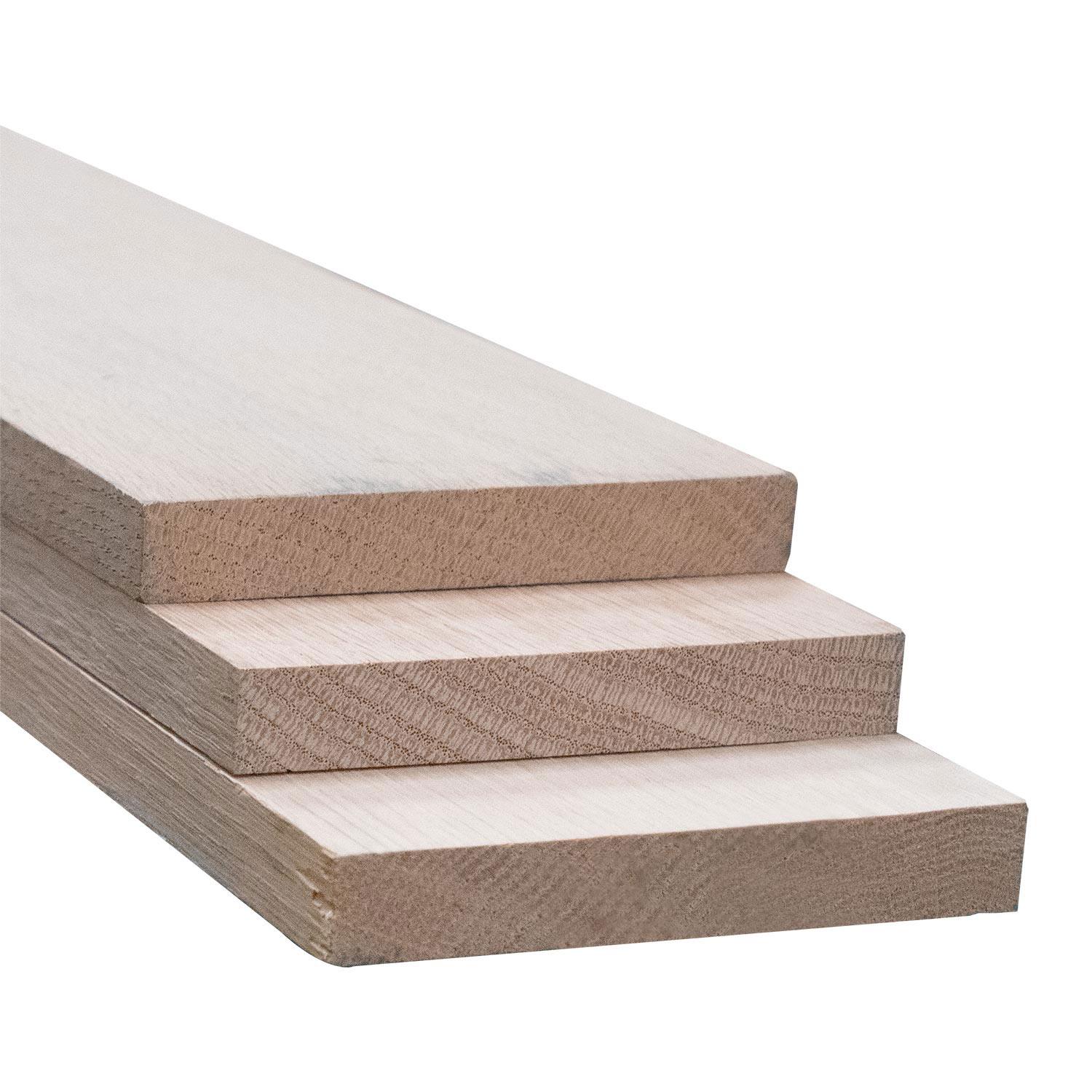 Chêne de 1/2 x 4 x 2'