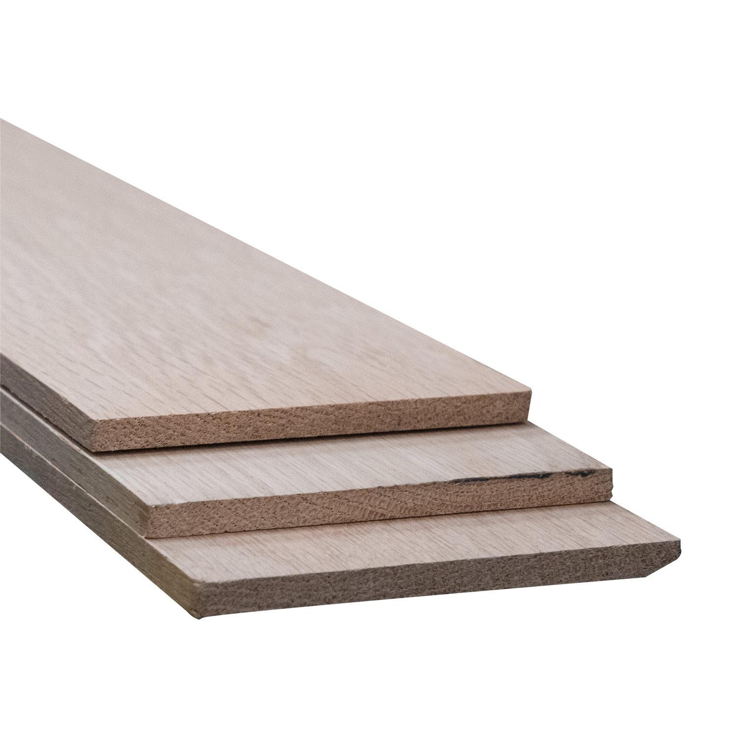 1/4 x 4 x 2' Oak Board